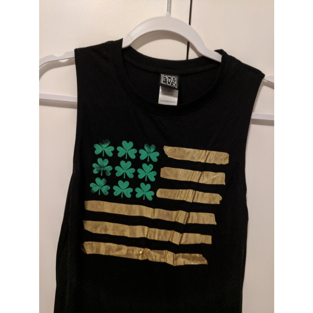 Modern Lux St Patrick's Day Flag Shirt